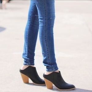 Dolce Vita Mule Booties Cowboy Slides